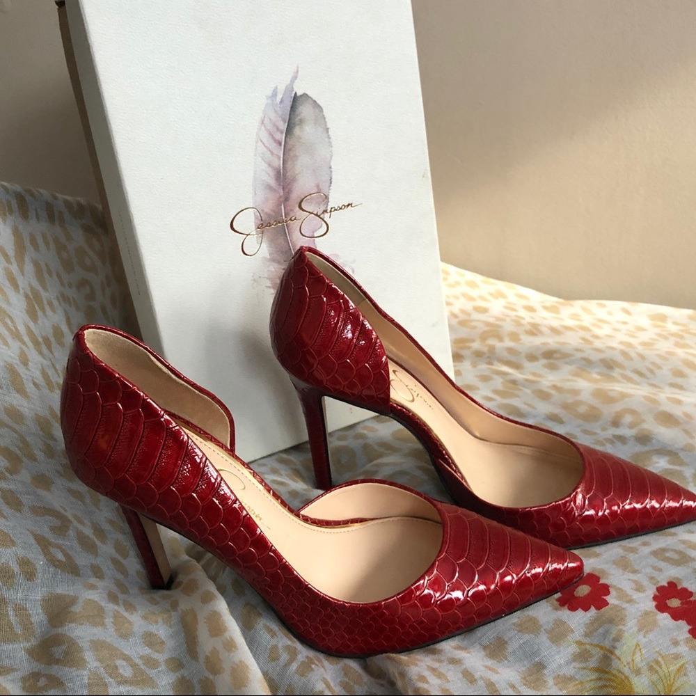 Jessica Simpson Claudette Heels